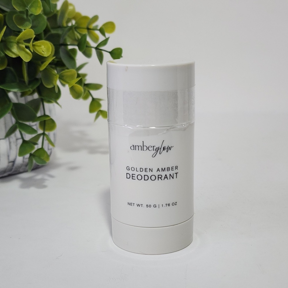 Amber Glow Golden Amber Deodorant 1.76 oz / 50g - New and Sealed